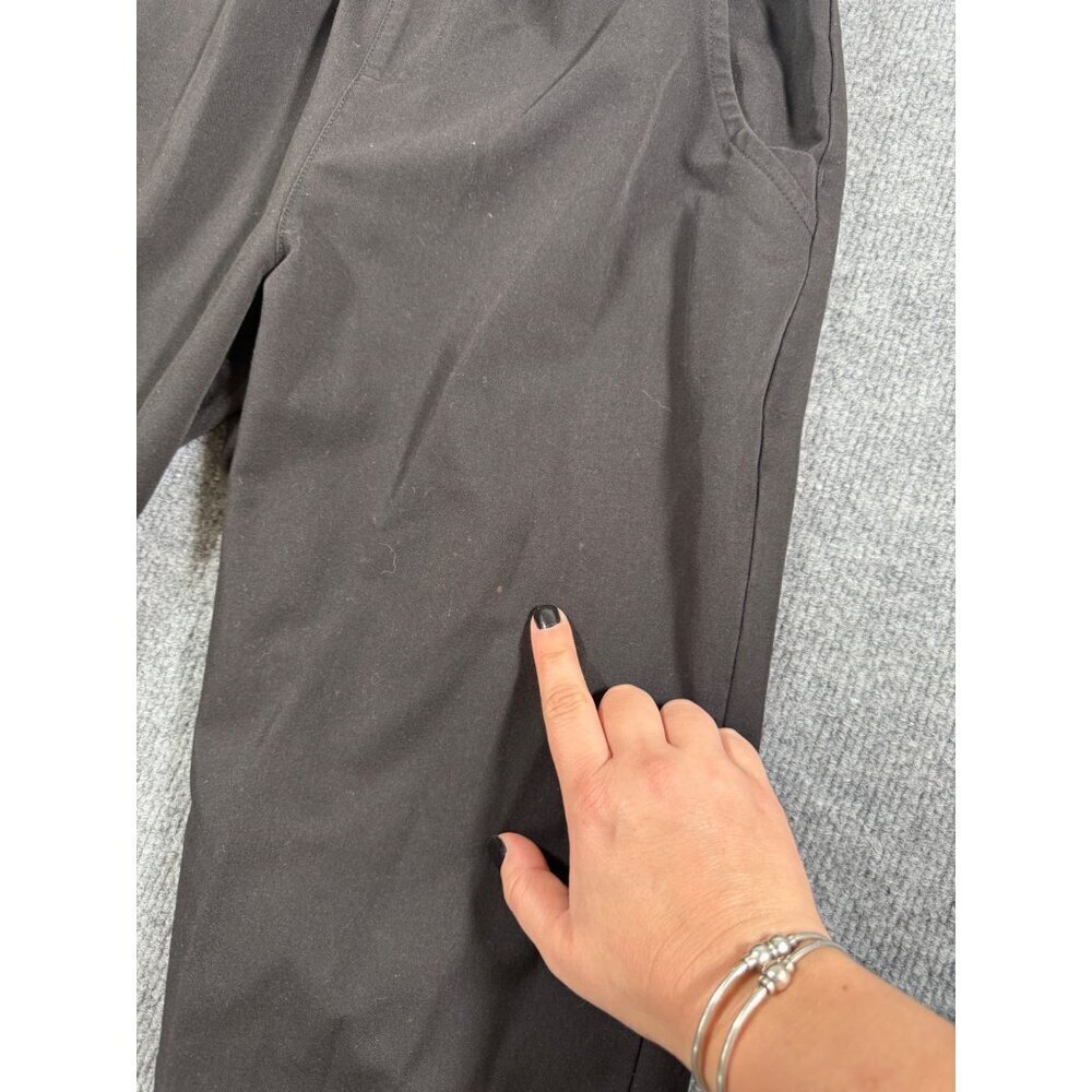 FIGS High Waisted Zamora Jogger Scrub Pants Black Size Small - Picture 2 of 6